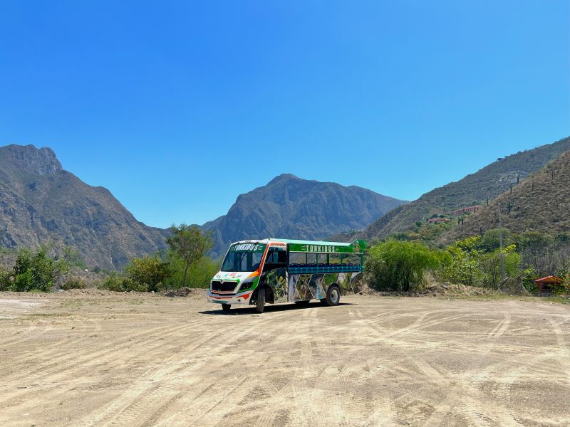 Transporte Interno | Grutas Tolantongo